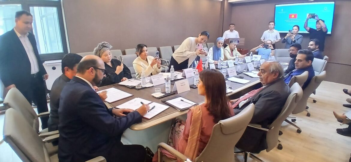 پاکستان اور کرغزستان نے تجارت، سرمایہ کاری اور مشترکہ کاروباری منصوبوں کو فروغ دینے پر اتفاق کیا۔ جوائنٹ بزنس کونسل کے اجلاس میں مختلف تجاویز پیش کی گئیں
